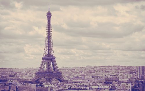 Эйфелева башня, Париж, Франция / Eiffel tower, Paris, France