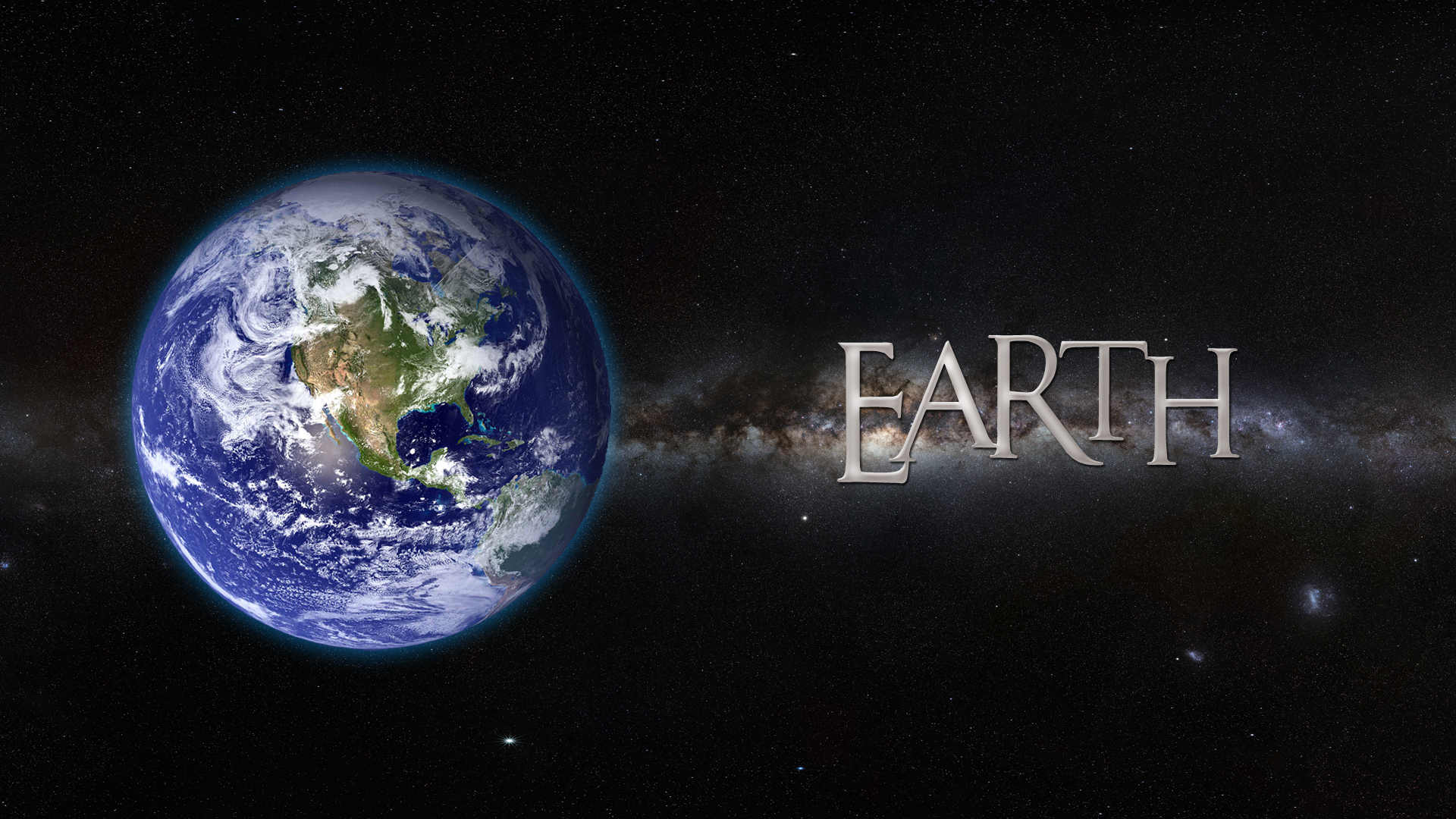 Планета Земля в космосе (Earth / Земля)
