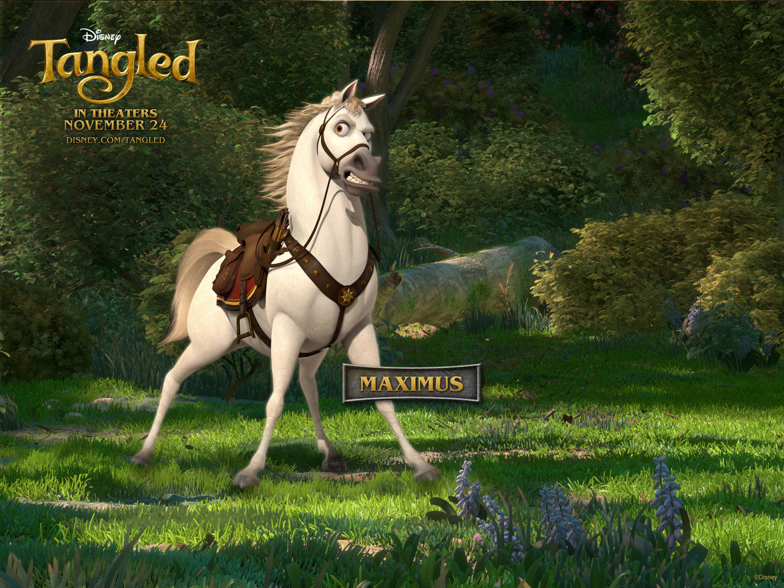 Полицейский конь Максимус / Maximus из мультфильма 'Рапунцель' (Tangled in theaters november 24, disney))