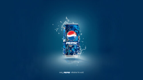 Pepsi в воде