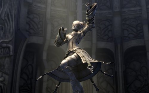 Темная ельфийка из игры Lineage 2