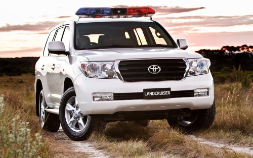 Полицейская машина Toyota Land Cruiser 200 US-spec / Тойота Лэнд Крузер 200